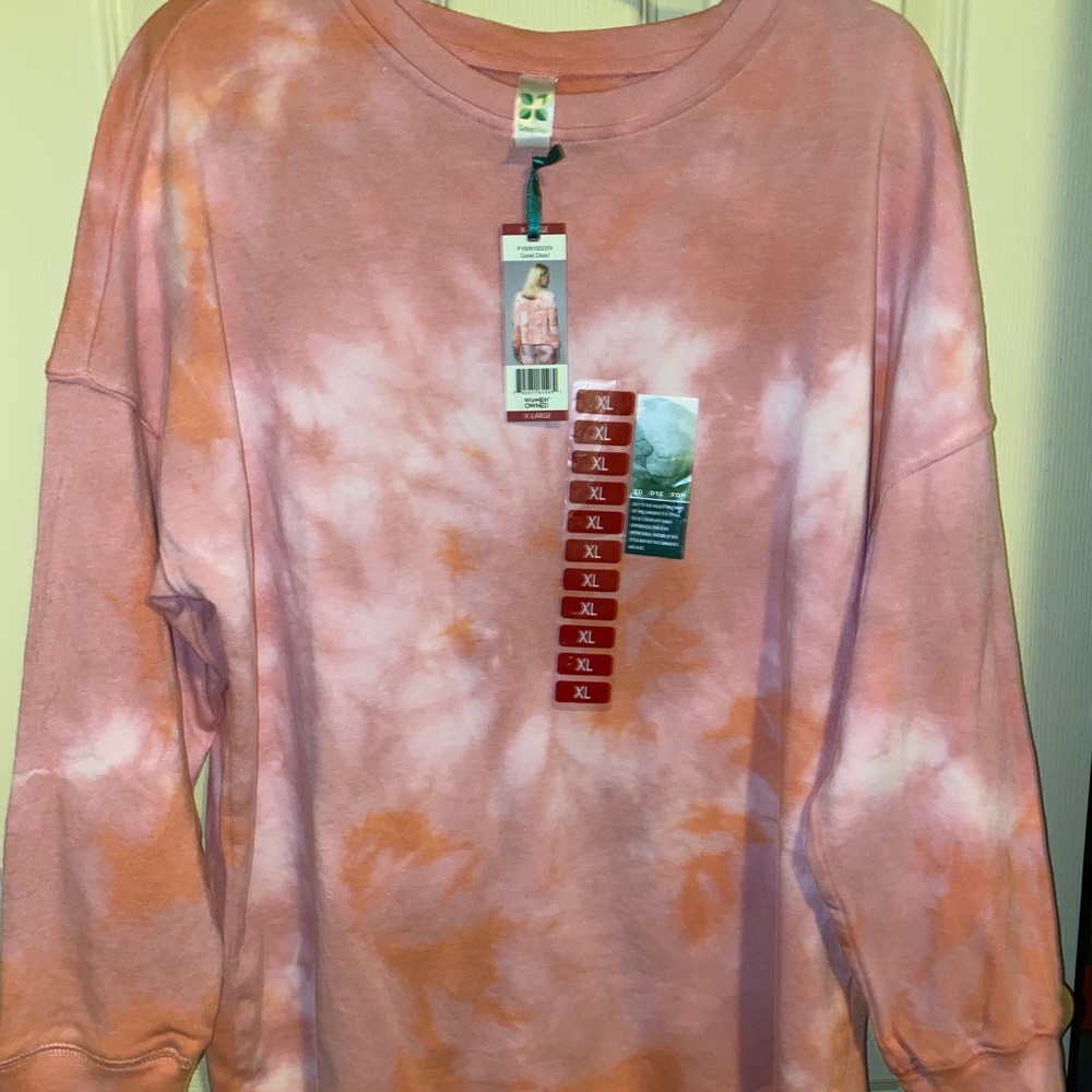 Green Tea jogger and crop sweater loungewear set